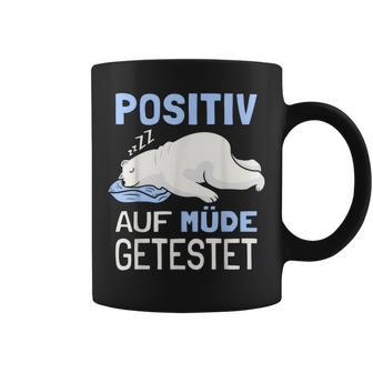 Eisbär Auf Positiv Müde Tested Sleep S Tassen - Geschenkecke