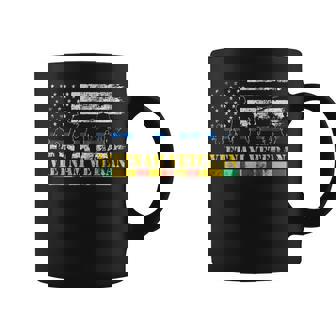 Ejército De Los Estados Unidosietnameterano Soldado Bandera Americana Guerra Deietnam Taza de café - Regaloses