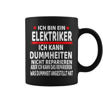 Electrician Humour Saying Electrician Tassen - Geschenkecke