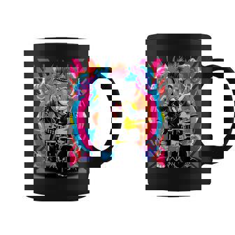 Elephant Punk Rock Batteur Tasse - Cadeauxyz