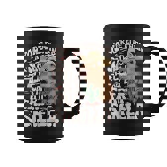 Embarrassing You're Either A Smart Fella Or Fart Smell Coffee Mug - Thegiftio