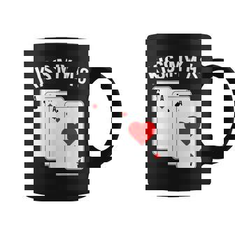 Embrasser Mes A Joueur De Poker Jetons De Poker Cadeau Tasse - Cadeauxyz
