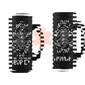 Emotional Support Husband Do Not Pet Coffee Mug | Mazezy