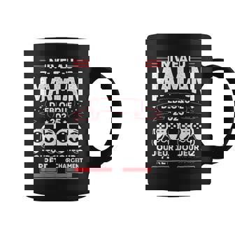 Enceinte 2025 Future Maman Geek Niveau Maman Débloqué 2025 Tasse - Cadeauxyz