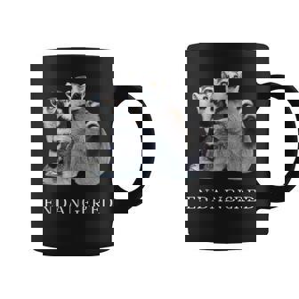 Endangered Animal Species Ring-Tailed Lemur Tank Top Graphic Print Coffee Mug - Monsterry