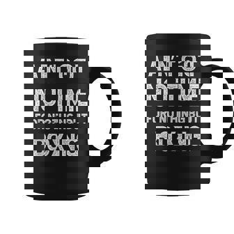 Entrenamiento De Boxeo Divertido Boxeador No Tuvo Tiempo Para Nada Más Que Taza de café - Regaloses