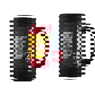 Eslovaquia España Bandera De La Amistad Eslovaca Taza de café - Regaloses