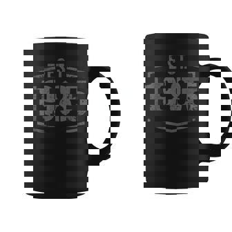 Est 1985 Vintage Style Established 1985 Birthday Coffee Mug - Thegiftio