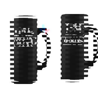 Êtements D'artintage Du Drapeau De L'état Du Texas En Détresse Love Texas Tasse - Cadeauxyz