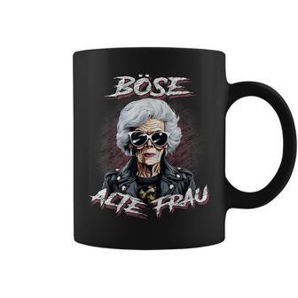 Evil Old Woman Women's Motorcycle Sarcasm Tassen - Geschenkecke