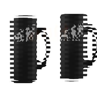 Evolución Perro Weimaraner Taza de café - Regaloses