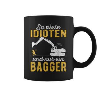 Excavator Driver Digger Guide Construction Worker Construction Nur Ein Digger Tassen - Geschenkecke