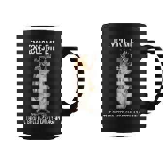 Excuse Me Bird Feeder's Empty Again Squirrel Coffee Mug - Seseable