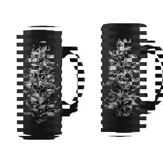 Extraña Planta Ojos Ojos Extraños Gótico Grunge Gótico Weirdcore Taza de café - Regaloses