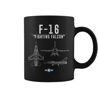 F-16 Militaire Air Force F16 Tasse - Cadeauxyz