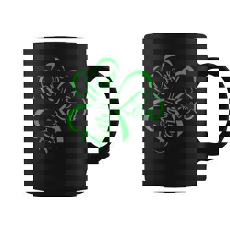 Faith Hope Love Christian Jesus Religious St Patrick's Day Coffee Mug | Mazezy