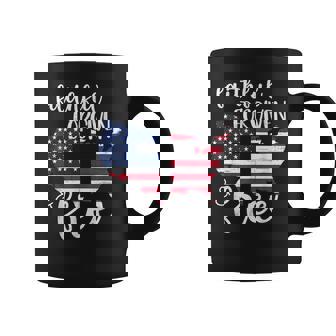 Faithful Forgiven Free Patriotic Shirt Christian 4th Of July Graphic Print Coffee Mug - Monsterry