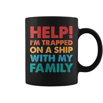 Family Cruise Shirts Matching Tshirt Cruising Vacation Graphic Print Coffee Mug - Monsterry
