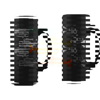 Fanfare Retro Cadeau Pour Les Fans De Trompette Tasse - Cadeauxyz