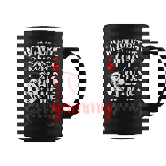 My Favorite Baseball Player Gammy Baseball Gammy Grandma Coffee Mug | Seseable UK