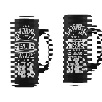 My Favorite People Call Me Mia Mother's Day Mia Coffee Mug - Seseable