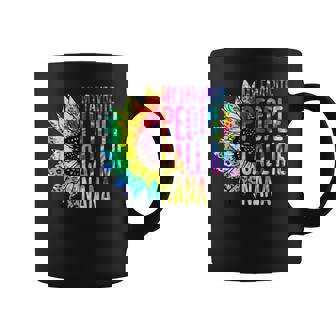 My Favorite People Call Me Nana Grandma Sunflower Tie Dye Coffee Mug - Monsterry