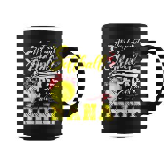 My Favorite Softball Player Calls Me Nana Coffee Mug | Mazezy