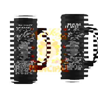My Favorite Turkeys Call Me Principal Turkey Thanksgiving Graphic Print Coffee Mug - Monsterry