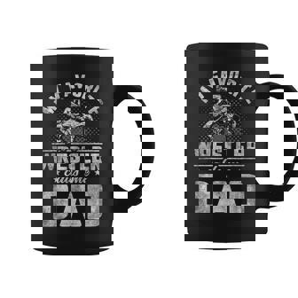 My Favorite Wrestler Calls Me Dad Father's Day Coffee Mug - Thegiftio UK