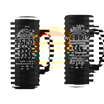 Febrero 1955 70 Años Hombre Cumpleaños Regalo Febrero 1955 Taza de café - Regaloses