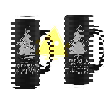 Feed Me Nachos Nacho Mexico Fast Food Nachos Graphic Print Coffee Mug - Monsterry