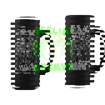 Feelin' Lucky St Patrick’S Day Horror Coffee Mug | Mazezy