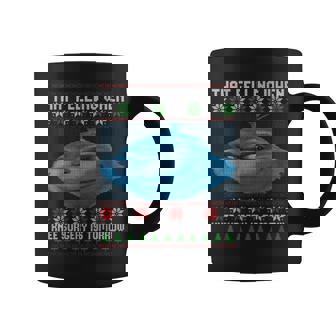 That Feeling When Knee Surgery Is Tomorrow Ugly Sweater Coffee Mug | Mazezy