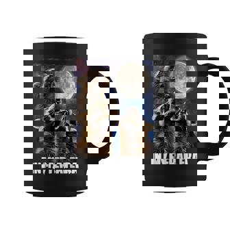 In My Feral Era Raccoon Graphic Print Coffee Mug - Monsterry