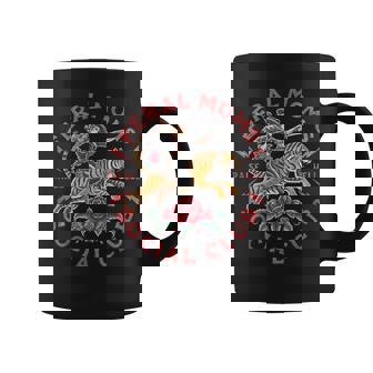 Feral Moms Social Club Raise Hell Tiger Cool Mother's Day Coffee Mug - Monsterry