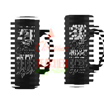 Fiancee First Christmas With My Hot Teacher Boyfriend Tank Top Graphic Print Coffee Mug - Monsterry