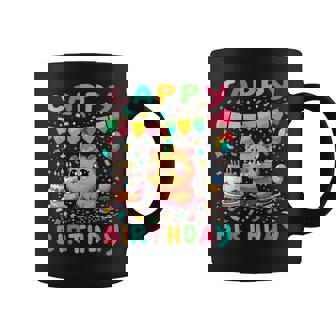 Fiesta De Cumpleaños De Cappy Birthday Para Amantes De Los Capibara Para Niñas Y Niños Taza de café - Regaloses