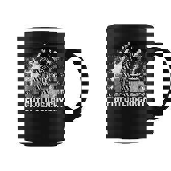 Fight Oligarchy Bernie Sanders And Aoc Freedom Us Anti Trump Coffee Mug | Mazezy
