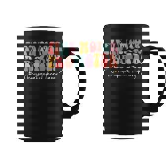 Fine Motor Promoter Occupational Therapy OT Therapist Groovy Graphic Print Coffee Mug - Monsterry