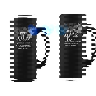 Fingerprint Heart Autism Each Print Tells A Different Story Coffee Mug - Thegiftio UK