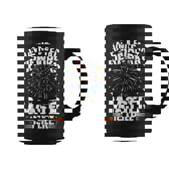 Fireworks Director Have No Fear Fireworks Master Is Here Graphic Print Coffee Mug - Monsterry