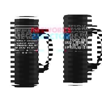 Fireworks Director Fireworks Director If I Run You Run Graphic Print Coffee Mug - Monsterry