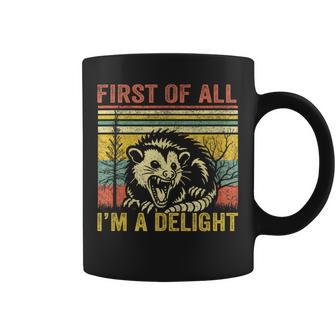 First Of All I'm A Delight Tassen - Geschenkecke