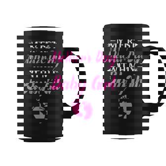 My First Baby Girls Outfit First Time Mom Coffee Mug - Thegiftio
