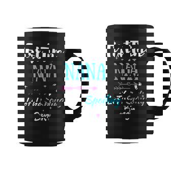 First Time Nana Let The Spoiling Begin New Nana Graphic Print Coffee Mug - Monsterry
