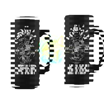 Fisherman Fishing Retirement O-Fish-Ally Retired 2025 Coffee Mug | Seseable UK