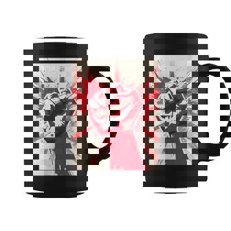 Fist Raised Power People Unity In Strength Graphic Print Coffee Mug - Monsterry