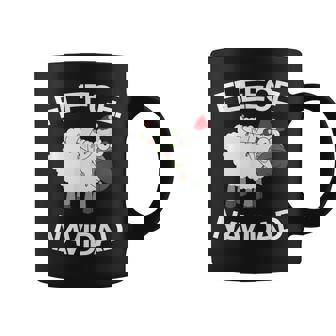 Fleece Navidad Christmas Sheep Feliz Christmas Lights Graphic Print Coffee Mug - Monsterry