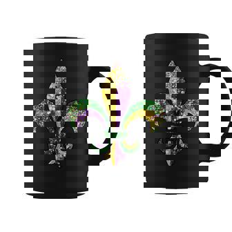 Fleur De Lis Mardi Gras Symbol Louisiana New Orleans Outfit Coffee Mug | Mazezy