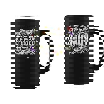 Floral Not My President Fight And Resist The Oligarchy Coffee Mug | Seseable UK
